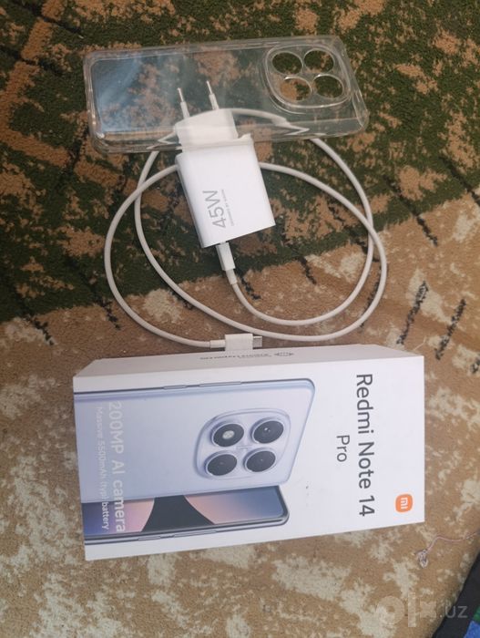 Redmi note 14 pro 8.256 xolati zoor