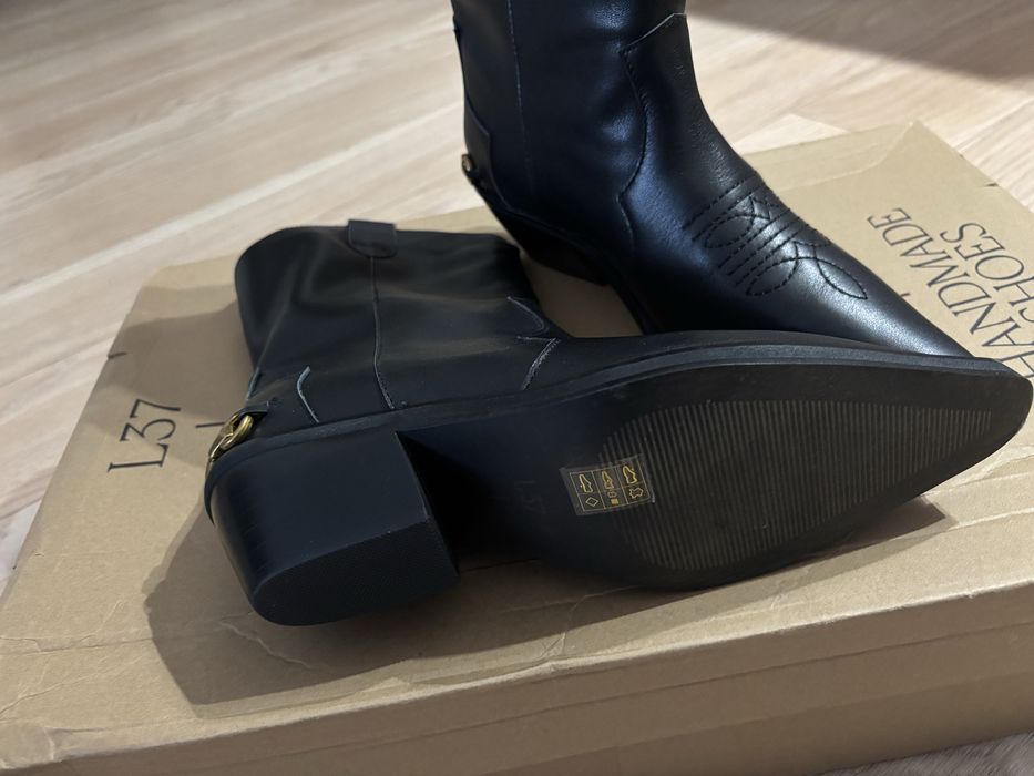 Cizme cowboy dama piele