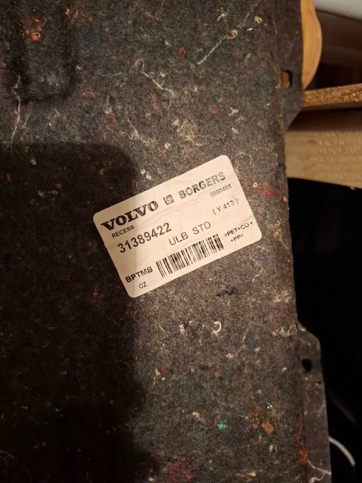 Volvo XC60 Органайзер за багажник Мокет за багажник [ 31389422 ]