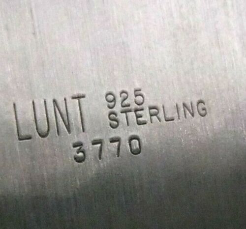Pahar mare argint masiv LUNT Sterling 925 - 156g - Stare CA NOU