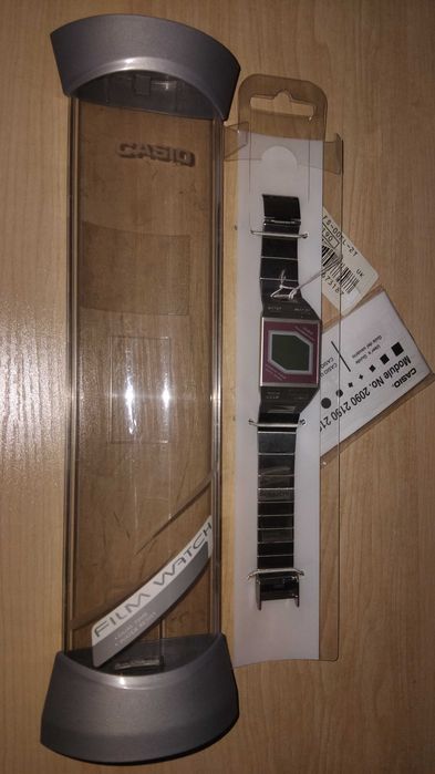 часы casio film watch pela fs-00el-2t. Коллекционный экземпляр.