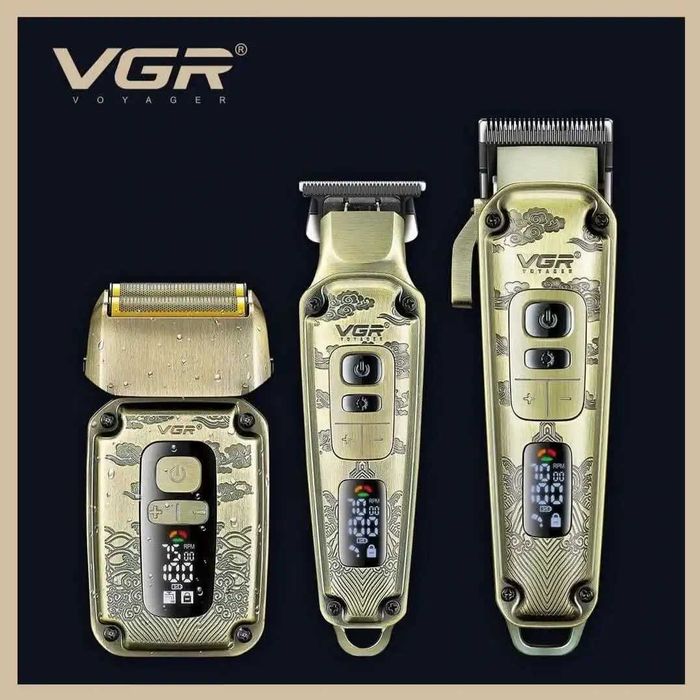 Професионален комплект 3 в 1 машини за подстригване VGR V-642