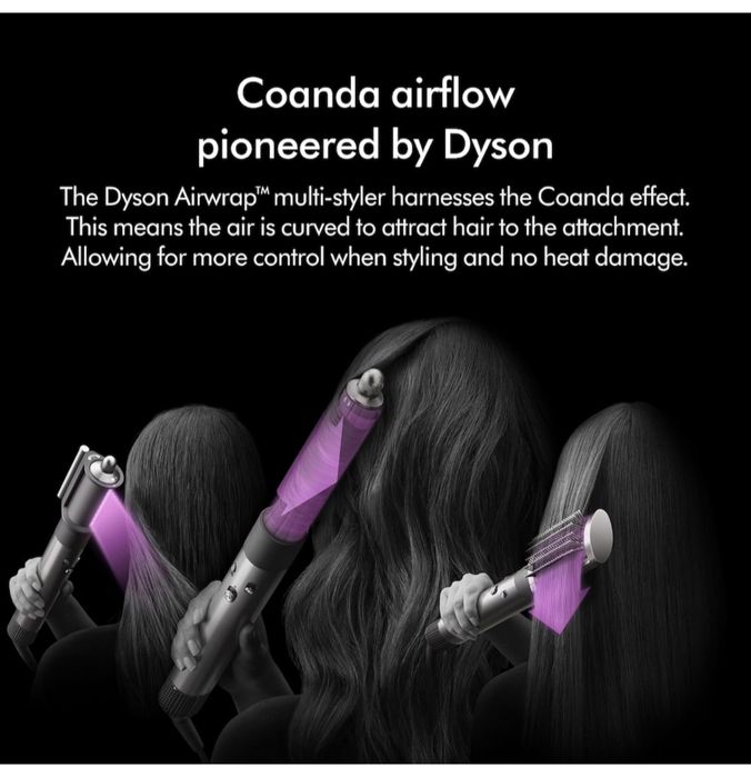 Ново! Dyson HS05 Airwrap Complete Long Маша за коса
