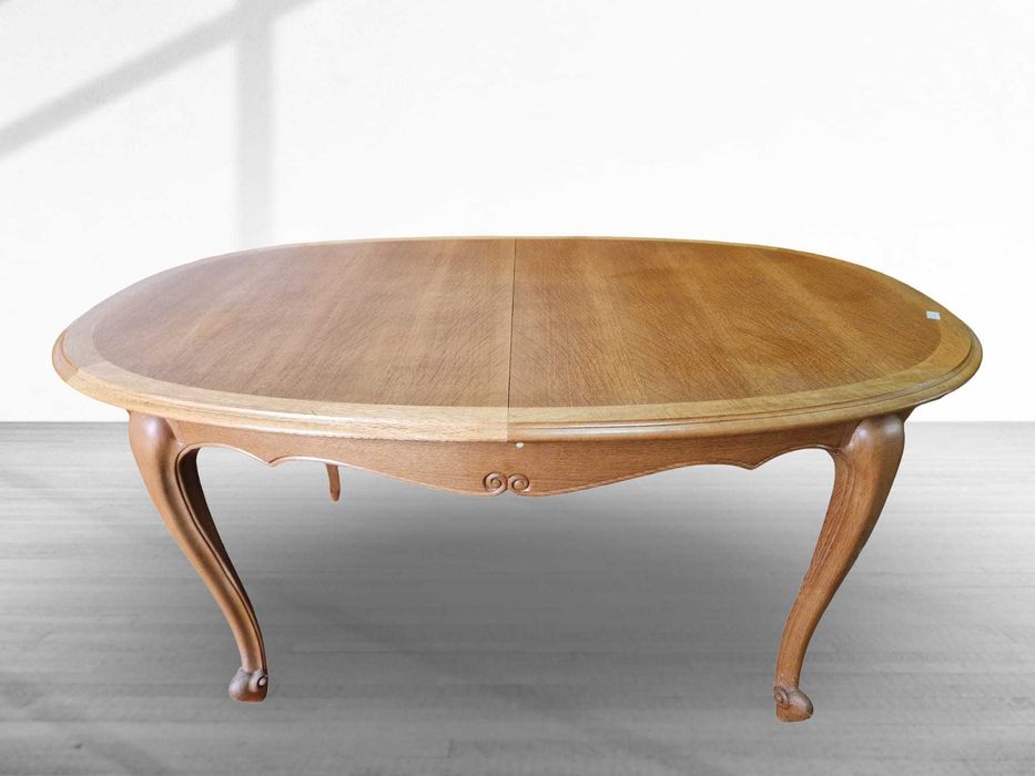 6 броя трапезни столове от масиввен дъб в стил "ЛУИ XV"