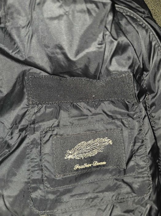 Massimo dutti %100 естествен пух размер xs