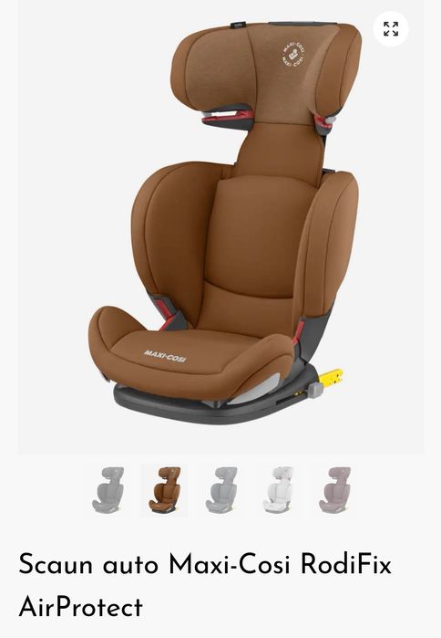 Vand 2 scaune auto Maxi Cosi Rodifix 3,5-12 ani