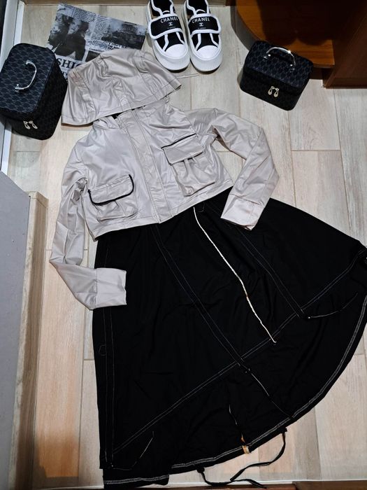 Дамска лятна рокля с  яке към нея