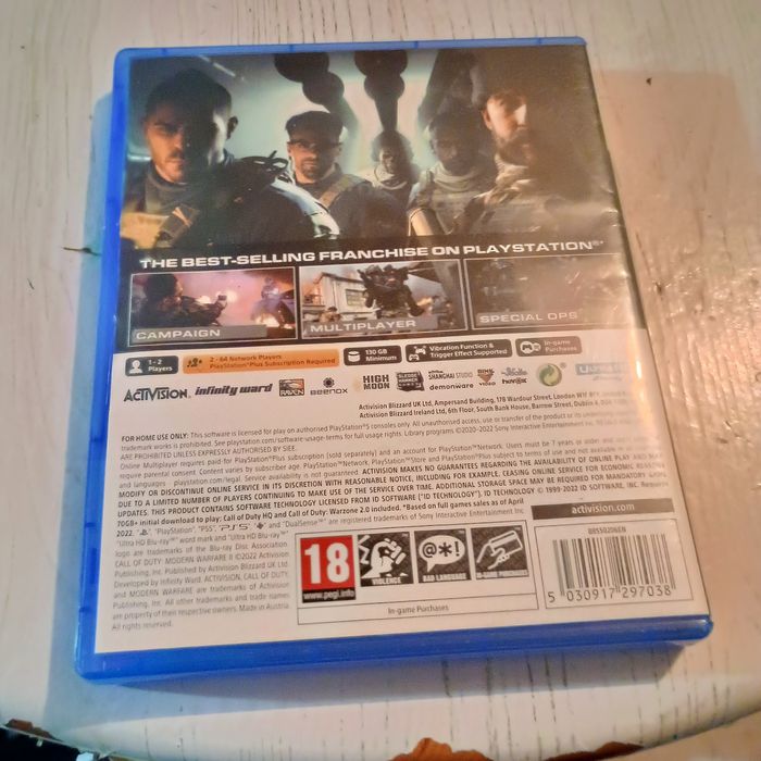 Call of Duty за Ps5