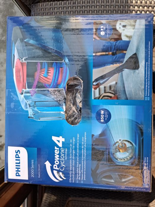 Aspirator Philips Power Cyclone 2000 Nou Fără sac 850W