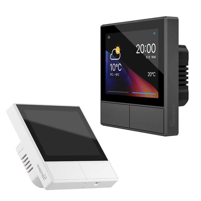 SONOFF NSPanel EU – Смарт ключ за централно управление - Тъмно сив