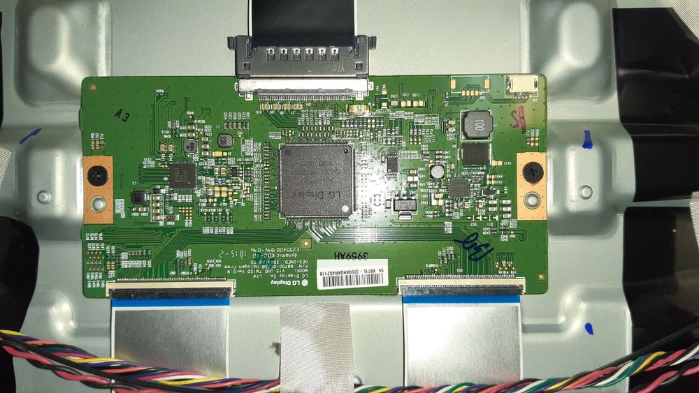 Placa de baza, T-CON, sursa alimentare TV Philips 55 "