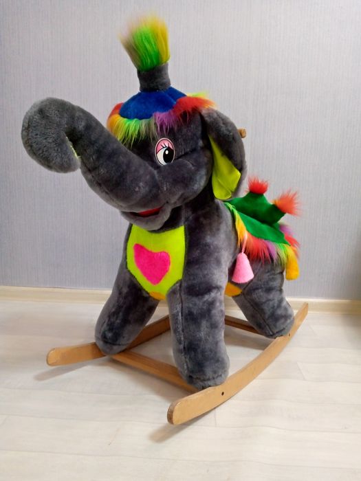 слоник. качалка.