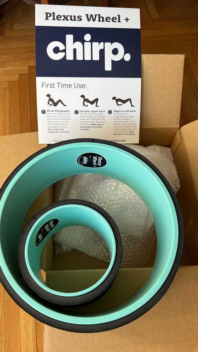 Chirp / Plexus Wheel+ - set 2 roti stretching spate, noi - 12” + 6”