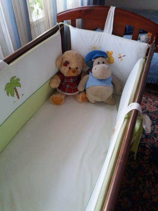 Детский манеж с ортопедическим матрасом