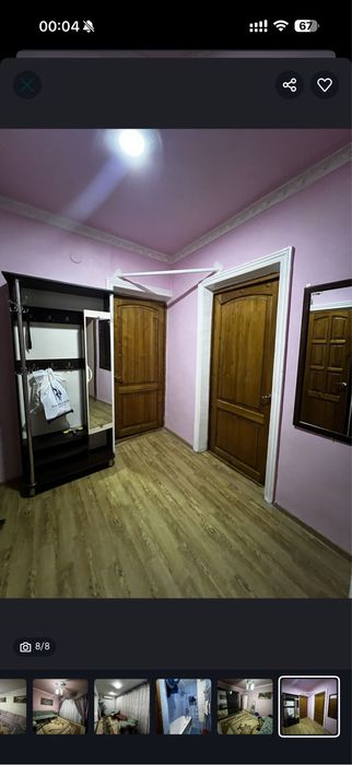 Продам квартиру спутник 4 2/2/4 56500& с меб и техн