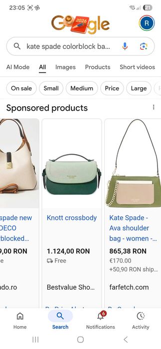 Geanta piele naturala Kate Spade