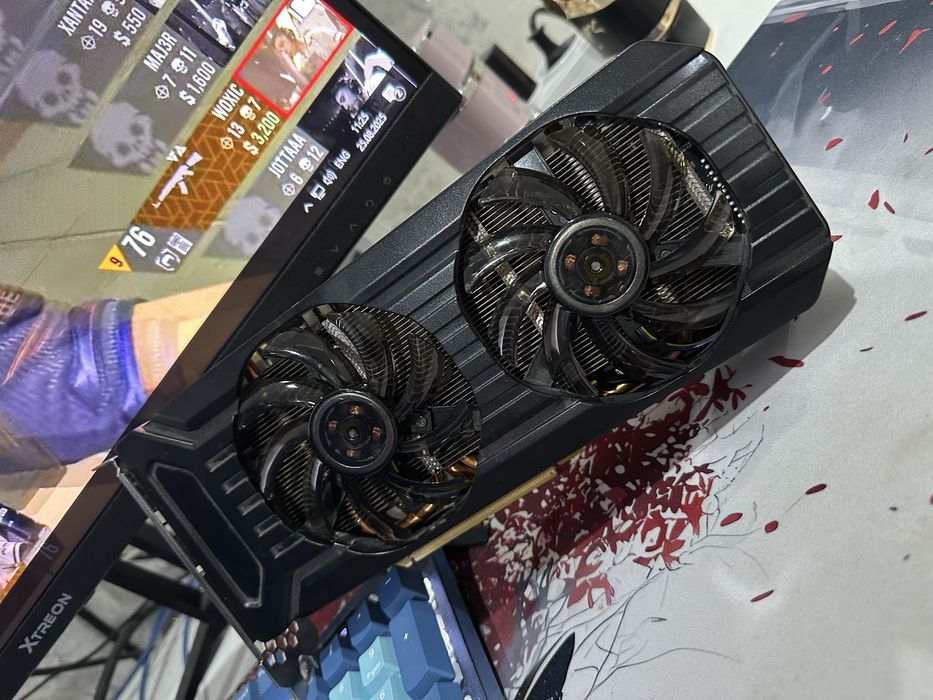 Видеокарта GTX 1070  Dual 8gb