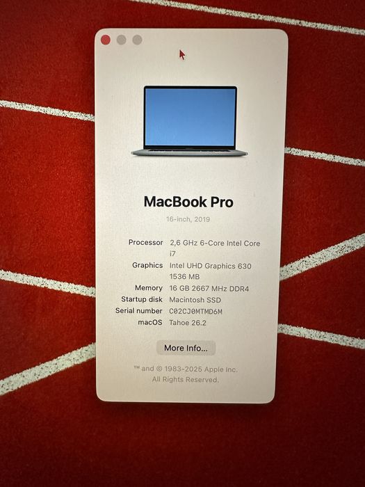 Macbook Pro 16 A2141