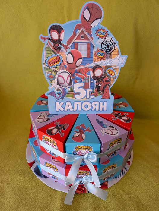 Картонена торта по поръчка