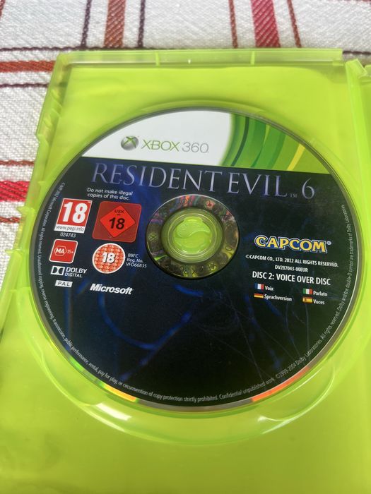 Resident evil 6 xbox 360