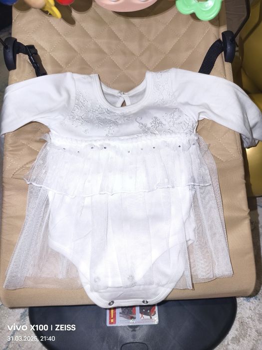 Боди платье для девочки