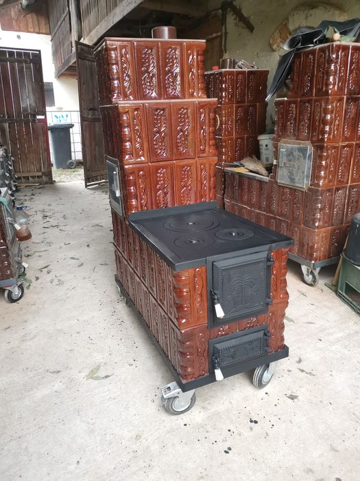 Sobe de teracota mobile pe roti