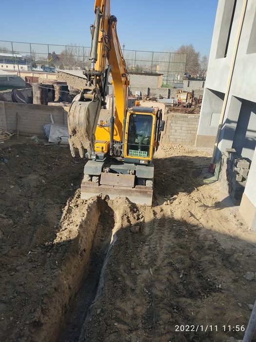 Экскаватор хизматлари