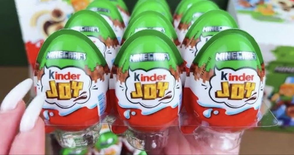 Kinder joy minecraft, киндер джой майнкрафт