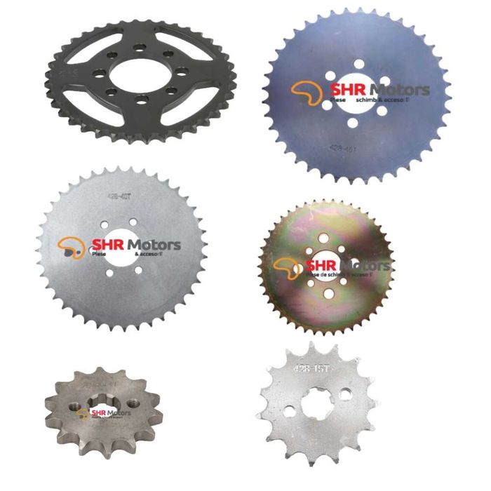 Pinion fata / spate pas 428 ATV 107 / 110 / 125 / 200 / 250