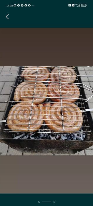 Колбаски гриль в натуральной оболочке