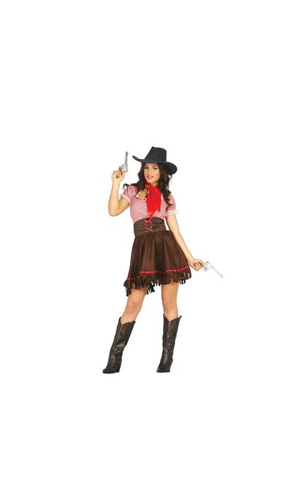 Costum cowgirl S M 38-40 halloween carnaval petrecere