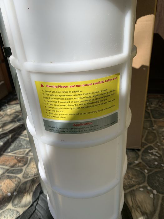 Vand pompa manuala pentru schimb ulei auto