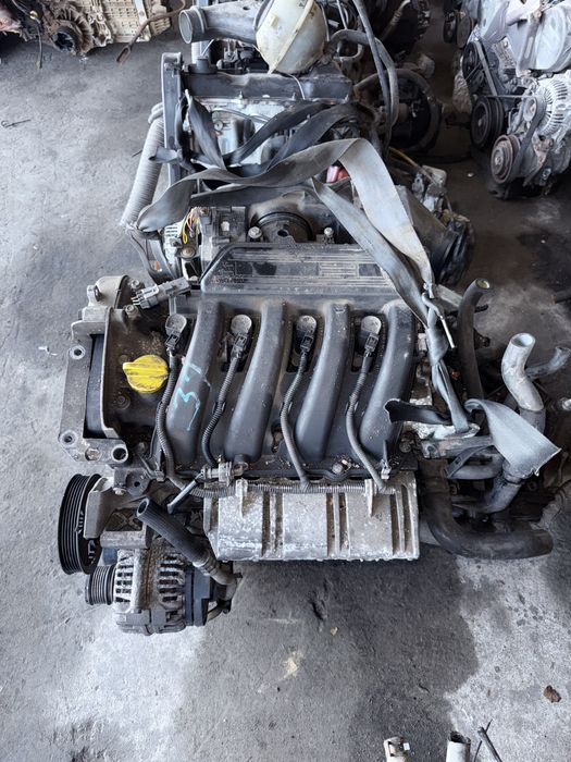 Двигатель Рено К4М 1.6 Ниссан Альмера автомат