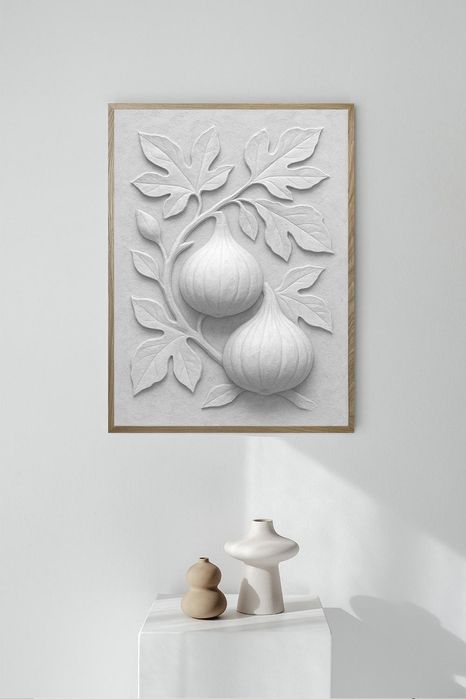 Картина на заказ в интерьер барельеф