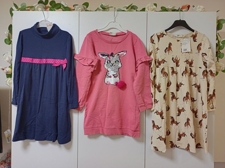 Ежедневни и официални рокли 6-8г