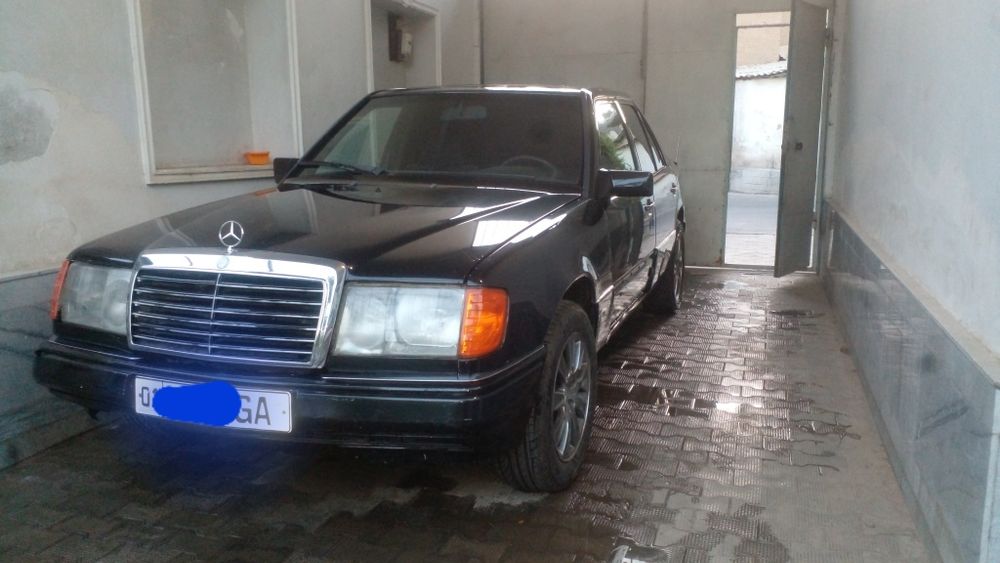 Мерседес W124, Чёрного цвета