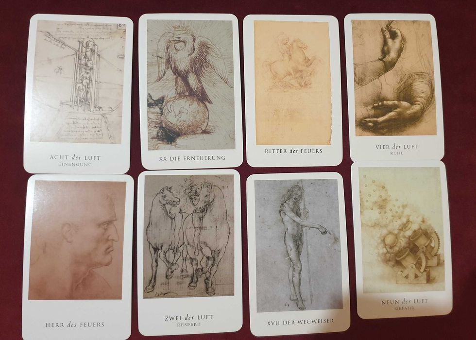 Таро Карти - Енигмата на Да Винчи / Das Da Vinci Enigma Tarot