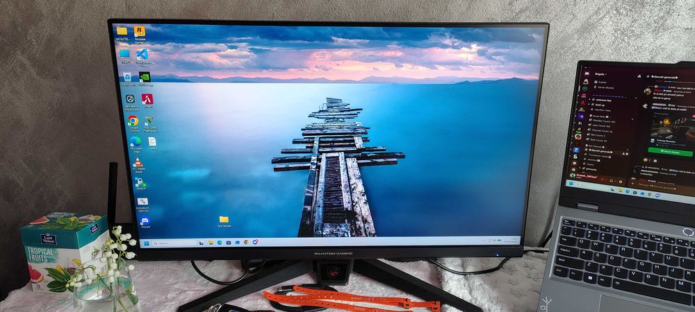 Monitor Gaming LED ASRock PG27FF1A, 27", Full HD 1ms 165Hz HDR FreeSync Premium, Aproape NOU
