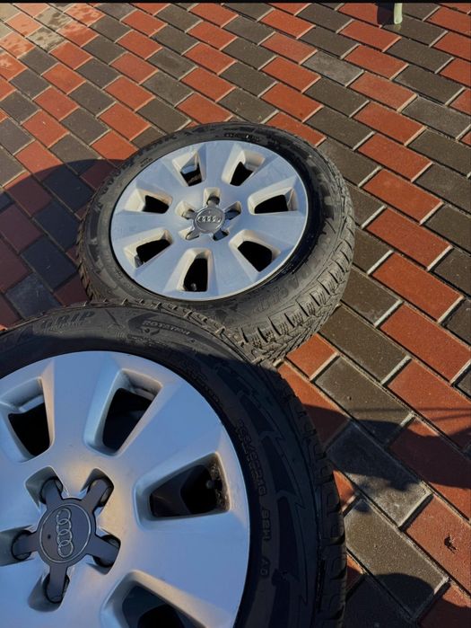 Jante Audi R16 cu anvelope 205/60 R16 M+S