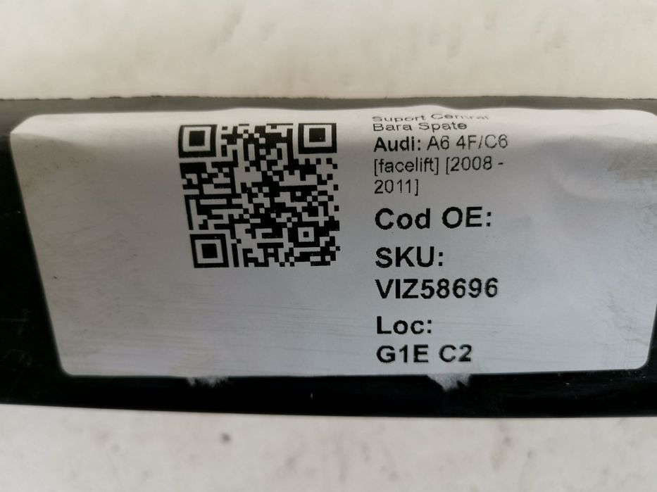 Suport Central Bara Spate Audi A6 4F/C6 [facelift] 2008 2009 2010 2011