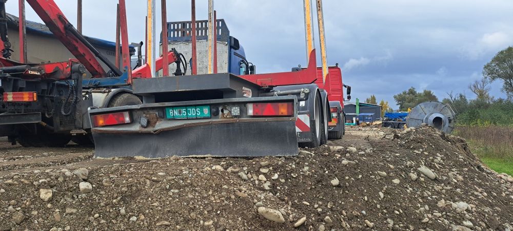 Remorcă tandem forestiera 18 tone glooger 2007 variante schimb