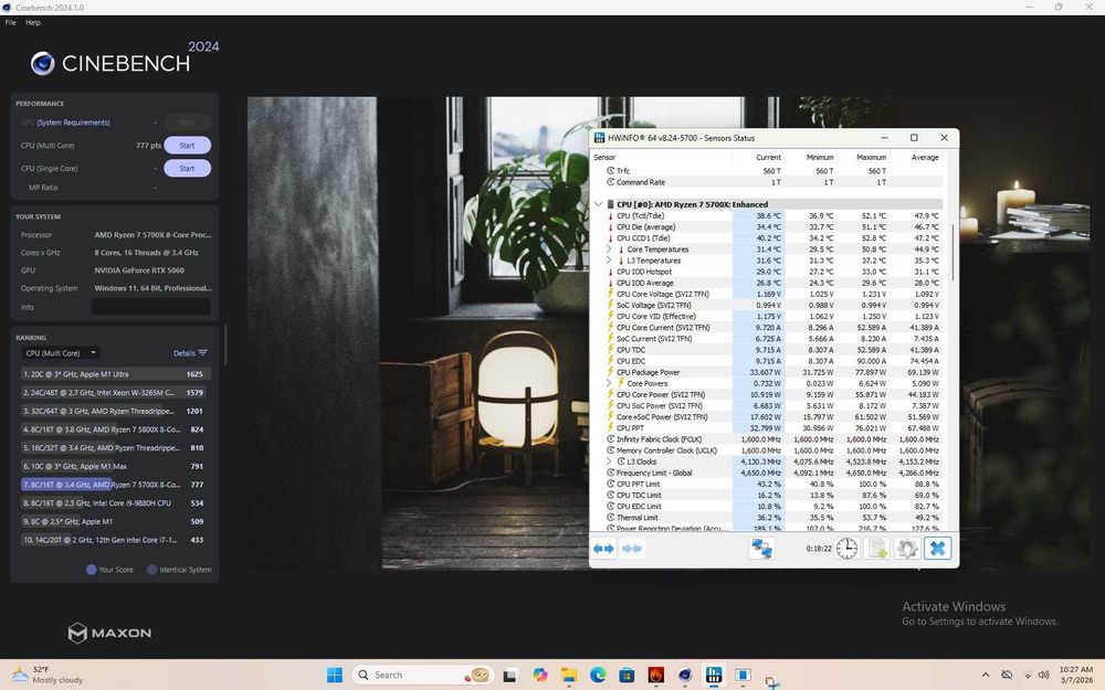 PC Gaming AMD Ryzen 7 5700X RTX 5060 32GB RAM