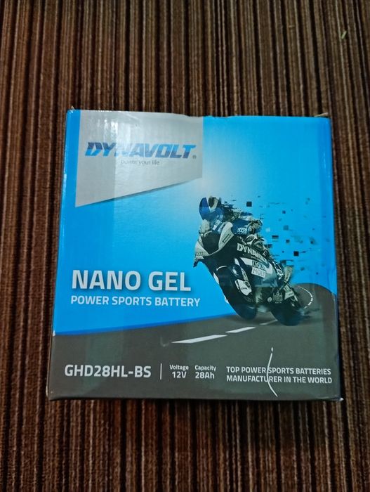 Baterie Moto/Atv Gel Dynavolt GHD28HL-BS (12V 28Ah) - Originală CFMoto