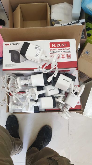 Камеры видеонаблюдения для круглосуточной охраны. Монтаж