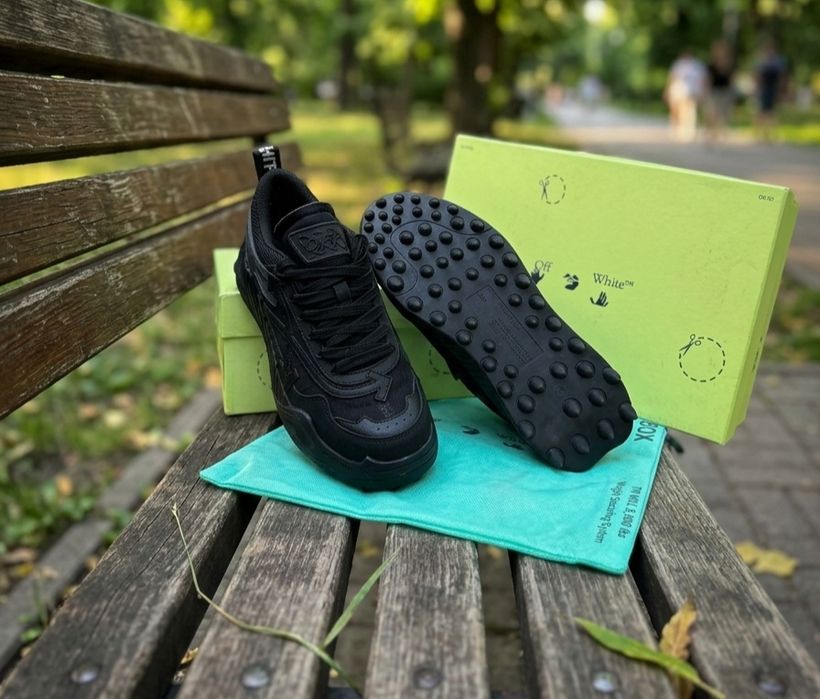 Adidasi OFF White Odsy Negru Full Box