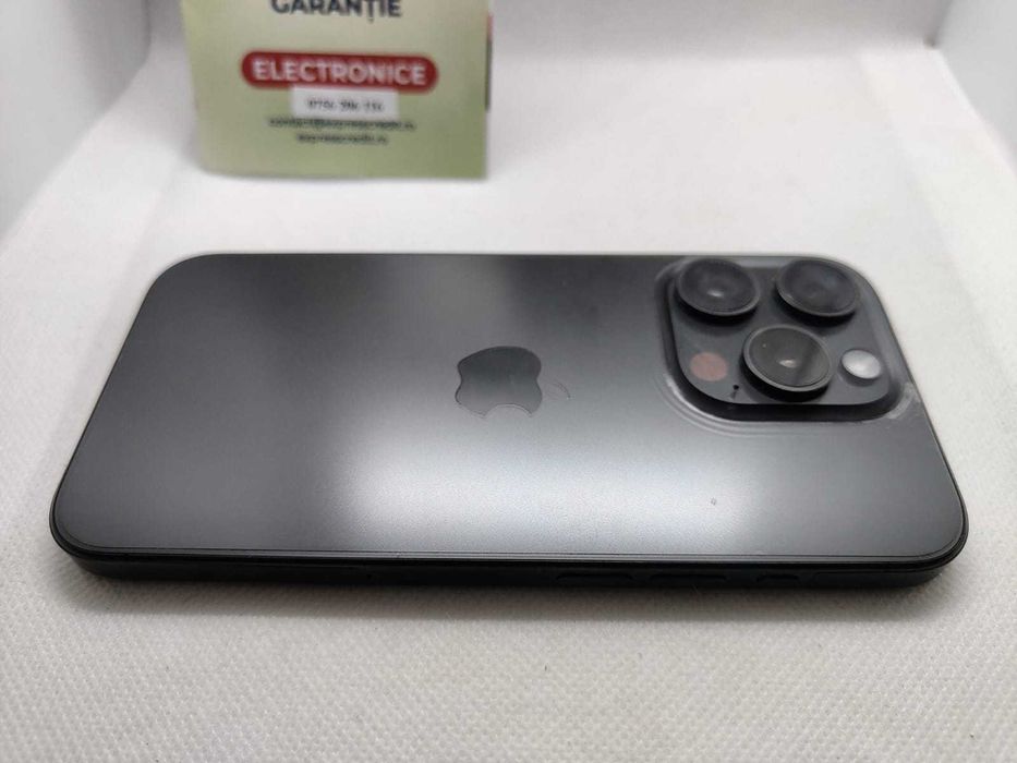 Iphone 15 Pro 128Gb 100% bateria (68013/10 Pacurari 1) Garantie 2 ani