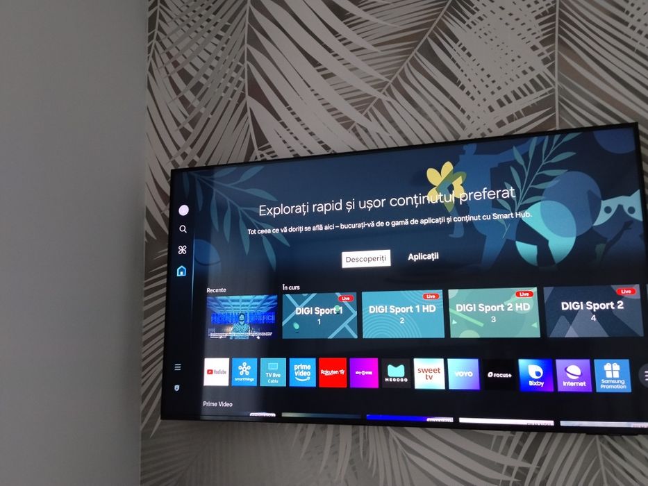 Televizor nou SAMSUNG 138 cm 55" 55 inchi Smart 4K Ultra HD