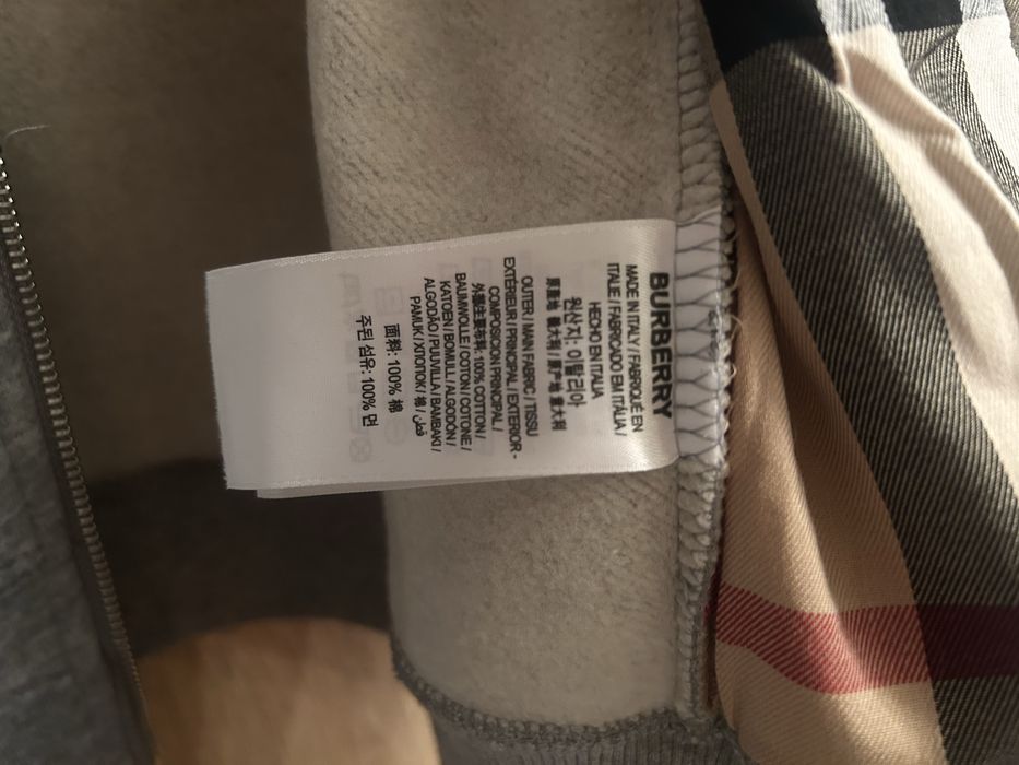 Hanorac Burberry Zip Up Nou