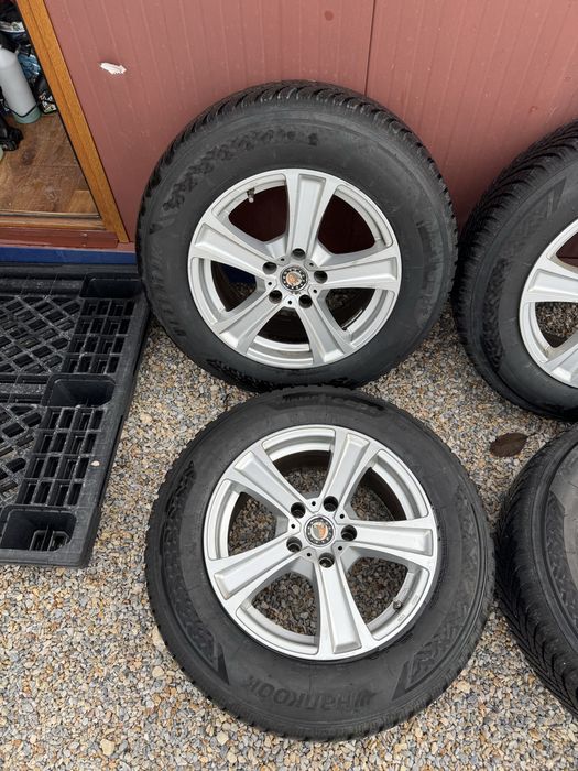 16-ки джанти 5х112 с чисто нови зимни гуми Hankook
