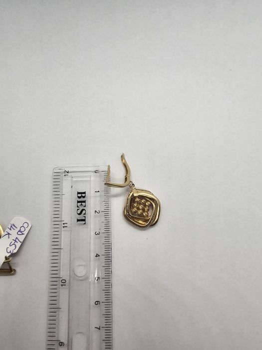 Vand cercei 14 k 5.71 g cod 453